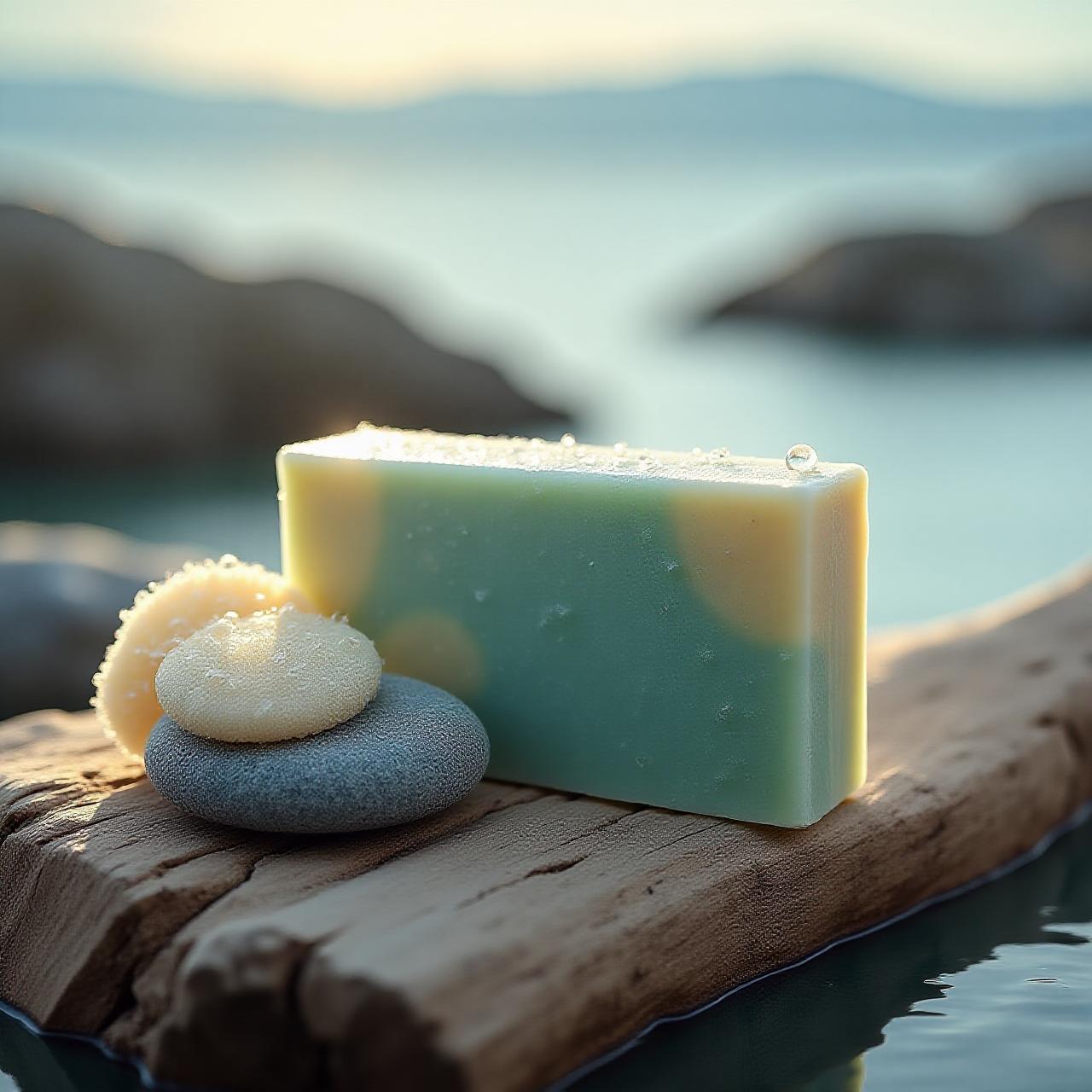 Håndlaget kosmetikk inspirert av havet